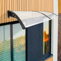 200x90cm Outdoor Canopy Heavy-duty Rainproof Door Canopy for Patio Yard Garden Doors and Windows Isolate Ultraviolet Rays