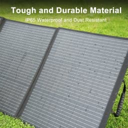 SOLARPLAY 200W 18V Solar Panel Kit Foldable Solar Panel Outdoor Rechargeable Solar Charger For Portable Camping Power Station