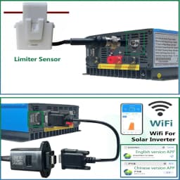 Wifi Plug 3m Limiter Sensor for On Grid Tie Inverter SUN1000G2 SUN2000G2 WIFI Port for Web/Phone APP online Monitor System