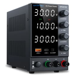 Wanptek Laboratory Power Supply 30V 5A 30V 10A 60V 5A 120V 3A with OCP Four Knobs Coarse Fine Adjustment DC Power Supply