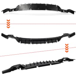 Bodykit Set for BMW 1 Series F20 2015-2019 LCI Coneversion MT Style Front Splitter Rear Bumper Diffuser Lip Fog Light Grille