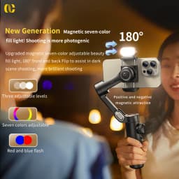 AOCHUAN Smart XE 3-Axis Handheld Gimbal Stabilizer for Smartphone iPhone Android Face Tracking Vlog Live Streaming