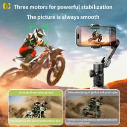 AOCHUAN Smart XE 3-Axis Handheld Gimbal Stabilizer for Smartphone iPhone Android Face Tracking Vlog Live Streaming