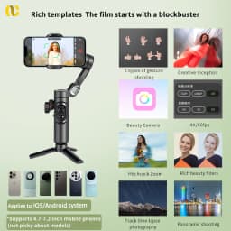 AOCHUAN Smart XE 3-Axis Handheld Gimbal Stabilizer for Smartphone iPhone Android Face Tracking Vlog Live Streaming