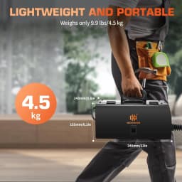 HZXVOGEN MIG 145A Non-Gas Semi-automatic Welding Machine With Flux Core Wire For Gasless Iron Soldering Portable MIG Welder