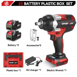 ONEVAN 1/2 Inch 1800N.M Brushless Electric Impact Wrench Cordless Screwdriver Gun Car Repair Power Tool For Makita Battery Pin
