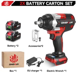 ONEVAN 1/2 Inch 1800N.M Brushless Electric Impact Wrench Cordless Screwdriver Gun Car Repair Power Tool For Makita Battery Pin
