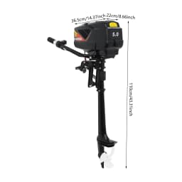HANGKAI Electric Outboard Motor 48V 1200W Boat Accessories Marine Long /Short Shaft