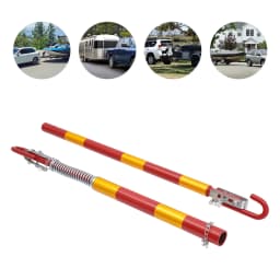 3-Ton Towing Poles Shock Absorbed Tow Bar 3000kg Rigid Trailer Bar Iron Car Tow Bar Towing Assistance Tool for Trailer Rescue