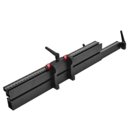 407mm-760mm Telescope Miter Gauge Fence Extended Support for Woodworking Miter Gauge Table Saw Router Table by ENJOYWOOD