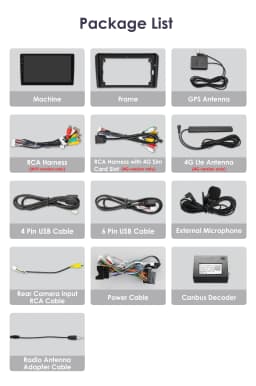 Hizpo 2Din Android13 Car Radio for Peugeot 407 CC SW 2004 - 2011 Wireless Android Auto CarPlay GPS RDS DSP 4G BT SWC UI8581