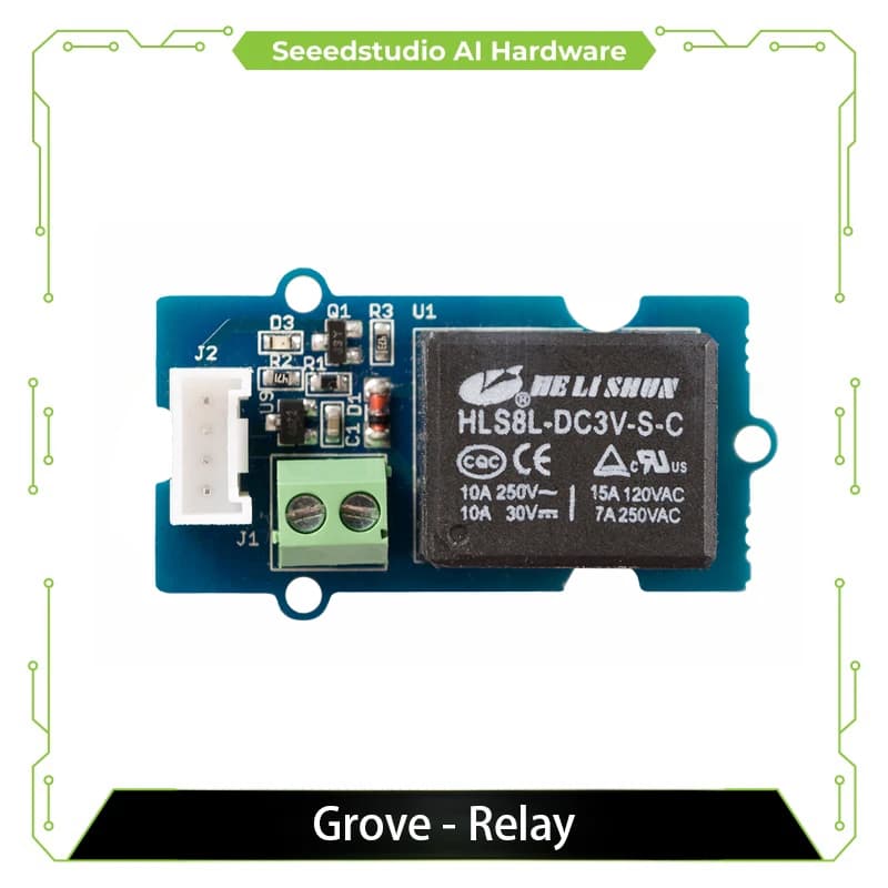 Grove-Relay High current 5V/10A small 1-way mechanical relay switch Arduino