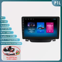 Hizpo 2Din 9inch Android Auto Car Radio for Hyundai i30 Elantra GT 2011- 2017 Navigation GPS DSP RDS BT 4G SWC CarPlay