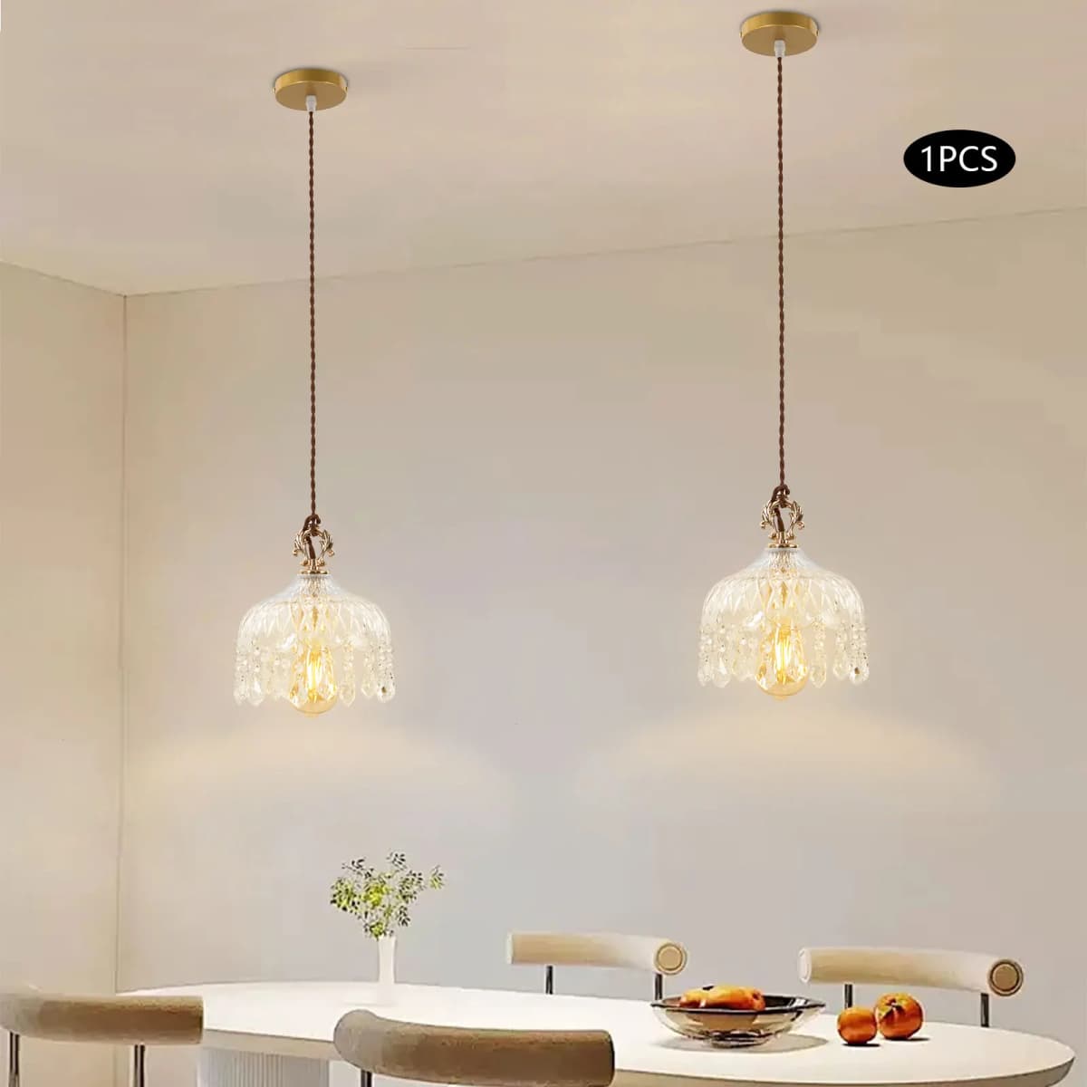Chandelier Modern Pendant Light for Dinning Room Kitchen Island Bedroom Entryway