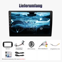 Essgoo 9inch 2 DIN For Mercedes Benz Smart Forfour Fortwo 453 Car Radio Android13 GPS Navi FM Wireless Carplay Multimdia Player