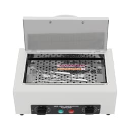 220V 300W High Temperature Dry Heat Sterilizer Nail Tool Sterilizer Dry Heat Disinfection Cabinet 2L With Timer, SPA Salon Barber Equipment