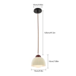 Ceiling Lights Living Room Kitchen White Pendant Light Fitting Light Shade Industrial Ceiling Lights Retro Lampshade