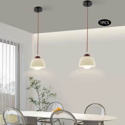 Ceiling Lights Living Room Kitchen White Pendant Light Fitting Light Shade Industrial Ceiling Lights Retro Lampshade
