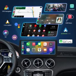 Multimedia Display For Benz A B CLA GLA W176 W463 W246 2013-2015 NTG4.5 Touch Screen Wireless Carplay Navigation Android Auto
