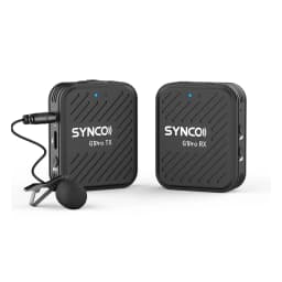 Synco G1(A1) Pro Wireless Lavalier Microphone Professional Lapel Mic with Charging Case for Camera Smartphone TikTok YouTuber