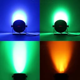 SHEHDS 2Pcs 18x18W 7x18W 6in1 18x12W 4in1RGBW LED Flat Par Lighting For DJ Disco Club Wedding Party Wash Effect