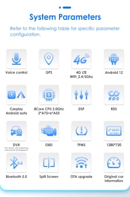 360Camera 2Din Android 13 Car Multimedia GPS Player For Ford Transit Tourneo Connect 2013 - 2018 Carplay 4G-LET autoradio RDS