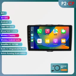 Hizpo AI Voice Android Auto Radio for Alfa Romeo Giulietta 2015 -2018 Carplay Car Multimedia Video RDS GPS No 2din Autoradio DSP