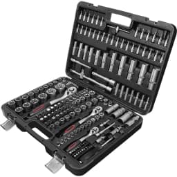 171pc Socket Set Car Repair Tool Ratchet Spanner Wrench Pawl Screwdriver Professional Metalworking Kit Hand Tools Sets Tools Box