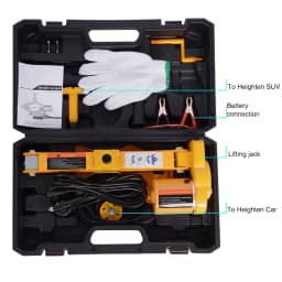 3Ton 12V DC Automotive Car Electric Jack Lifting SUV Van Garage and Emergency Equipment