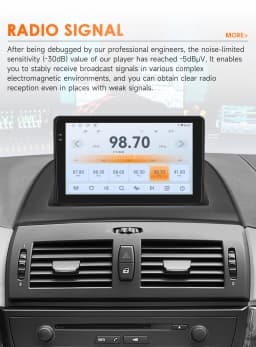 Hizpo Car Car Intelligent Systems For BMW X3 E83 2004 - 2012 Radio Wireless CarPlay Android Auto No 2 din 2din DVD Octa Core DSP