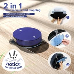 OKP K3 Robot Vacuum Cleaner 2000Pa Strong Suction 120 min autonomy,5 Cleaning mode home appliance for Hardfloor and Carpet