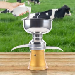 Electric Milk Centrifuge Separator 50 L/h Milk-cream-separator Machine, Making Cream Skim Milk And Cream Efficient Dairy Tool