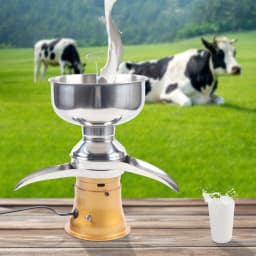 Electric Milk Centrifuge Separator 50 L/h Milk-cream-separator Machine, Making Cream Skim Milk And Cream Efficient Dairy Tool