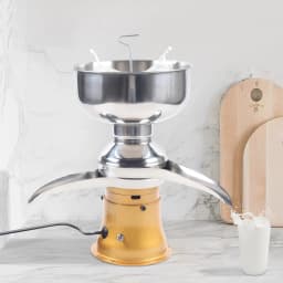 Electric Milk Centrifuge Separator 50 L/h Milk-cream-separator Machine, Making Cream Skim Milk And Cream Efficient Dairy Tool