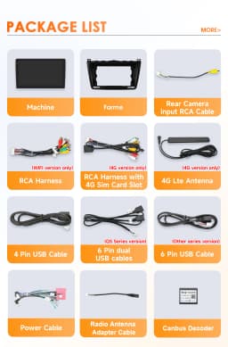 Hizpo Android 14 For Mazda 6 2007 - 2012 Car Multimedia Player Navigation GPS Radio Carplay Navi 360 Camera 4G No 2 Din 2din DVD