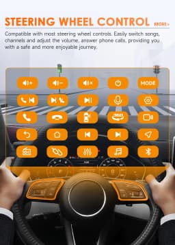 9" Hizpo 2Din Android14 Car Radio for Jeep Renegade 2016 - 2020 GPS RDS DSP 4G BT Android Auto CarPlay Snapdragon 6115 360°CAM