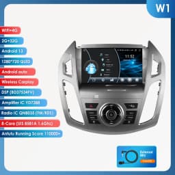 9" Hizpo 2Din CarPlay Android Auto Car Radio for Ford Transit Tourneo Connect 2013 - 2018 UI7862 Multimedia 4G RDS DSP GPS Navi