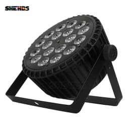 SHEHDS Aluminum alloy LED Flat Par 18x12W/18x18W Lighting DMX512 for DJ Disco Stage Lighting