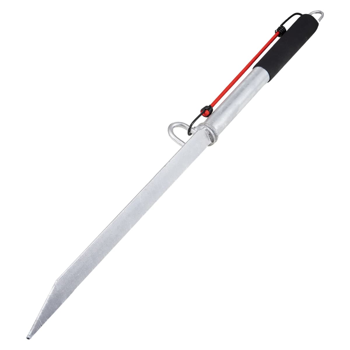 SucceBuy Sand Spike Boat Anchor Pole, 36" Galvanized Carbon Steel Slide Anchor Shore Spike, Self-Hammering Beach Spike Anchor