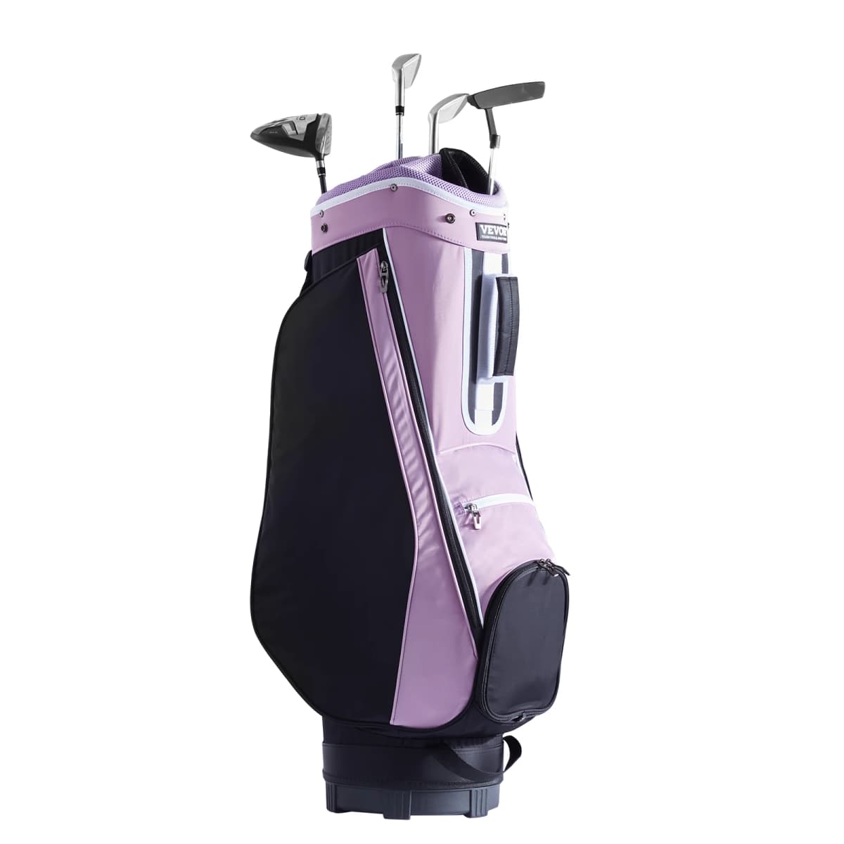 SucceBuy Golf Cart Bag with 14 Way Organizer Divider Top, 36” Multiple Pockets Premium Cart Bag, Durable Golf Bags with Handles