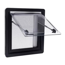 Roof Hatch Roof Camper Caravan Window Extra-Polished Window Angle Adjustable Acrylic Window for RV Caravan Box Van Camper