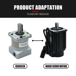 High Accuracy Planetary Reducer HPS60 Suit For 200w 400w 600w 60 Flange Servo Motor Input Hole 14mm 10Arcmin Max 30Nm For CNC
