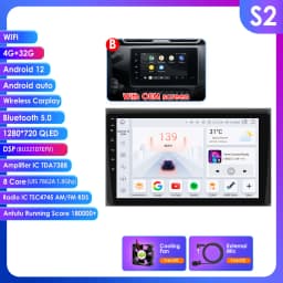 Hizpo 2Din 10.1inch Android Auto Car Radio for Renault Arkana Duster HM 2 2019 - 2021 4G BT CarPlay SWC GPS RDS DSP 360° CAM