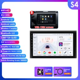 Hizpo 2Din 10.1inch Android Auto Car Radio for Renault Arkana Duster HM 2 2019 - 2021 4G BT CarPlay SWC GPS RDS DSP 360° CAM