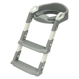 Toilet Stairs, Children's Toilet Seat with Stairs, Height-Adjustable, Foldable Children's Toilet Trainer, for Babies 2-7 Years