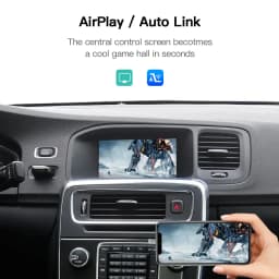 Wireless CarPlay Android Auto interface Decoder Box Mirror Link For Volvo XC60 S60l V60 V40 S60 OEM Car Multimedia Screen
