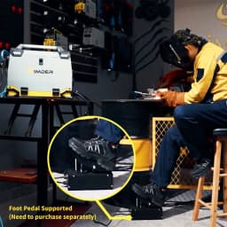 SSIMDER Aluminum MIG Welder Pulse MIG/MAG/HF TIG/Stick/Pilot ARC Plasma Cutter 200A Welding Machine SD4050Pro 10 in 1 Welder Cut
