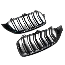 SAIQINGSP CAR Accessories Gloss Black Grill TOOLS For BMW 4 Series F32 F33 F36 F82 F83 2013-2020 420i 428i 430i 435i 440i 418d
