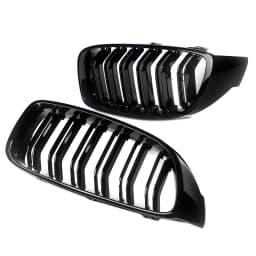 SAIQINGSP CAR Accessories Gloss Black Grill TOOLS For BMW 4 Series F32 F33 F36 F82 F83 2013-2020 420i 428i 430i 435i 440i 418d