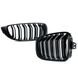 SAIQINGSP CAR Accessories Gloss Black Grill TOOLS For BMW 4 Series F32 F33 F36 F82 F83 2013-2020 420i 428i 430i 435i 440i 418d